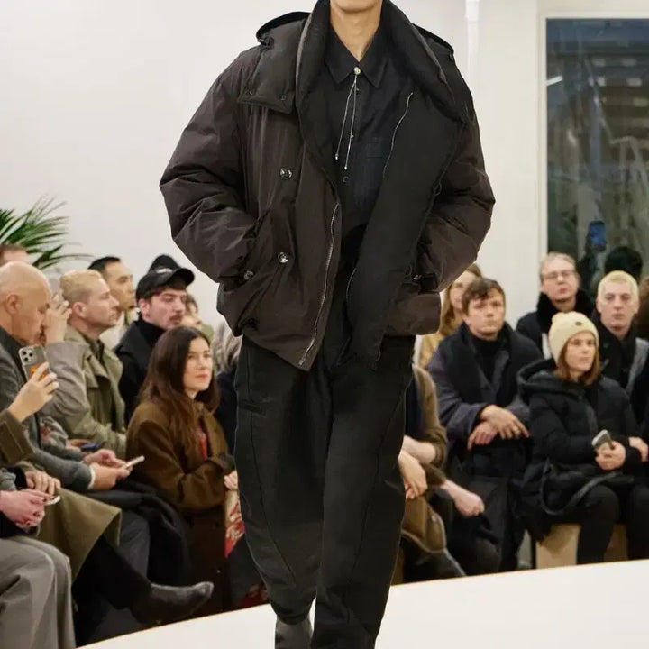 [BUNJANG] LeMaire Puffer Jacket Dark Espresso / [46] 르메르 패딩 푸퍼 자켓 다크 에스프레소