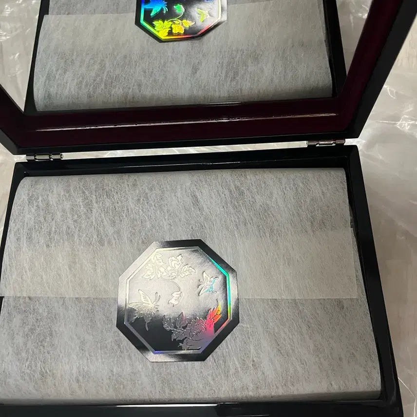 [BUNJANG] Halley Shell Box Set / 할리스 자개함 (오간자+조개스푼+노리개)