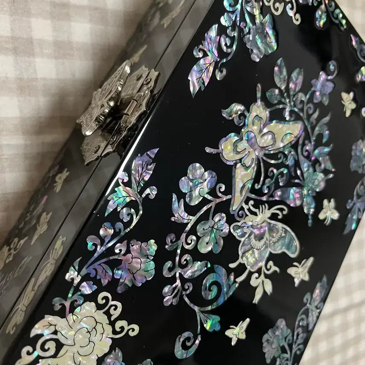 [BUNJANG] Halley Shell Box Set / 할리스 자개함 (오간자+조개스푼+노리개)