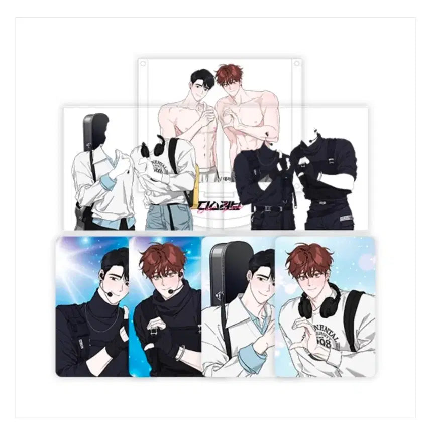 [BUNJANG] The Love Dress-Up Acrylic Set / 디스러브 옷 갈아 입히기 아크릴 세트