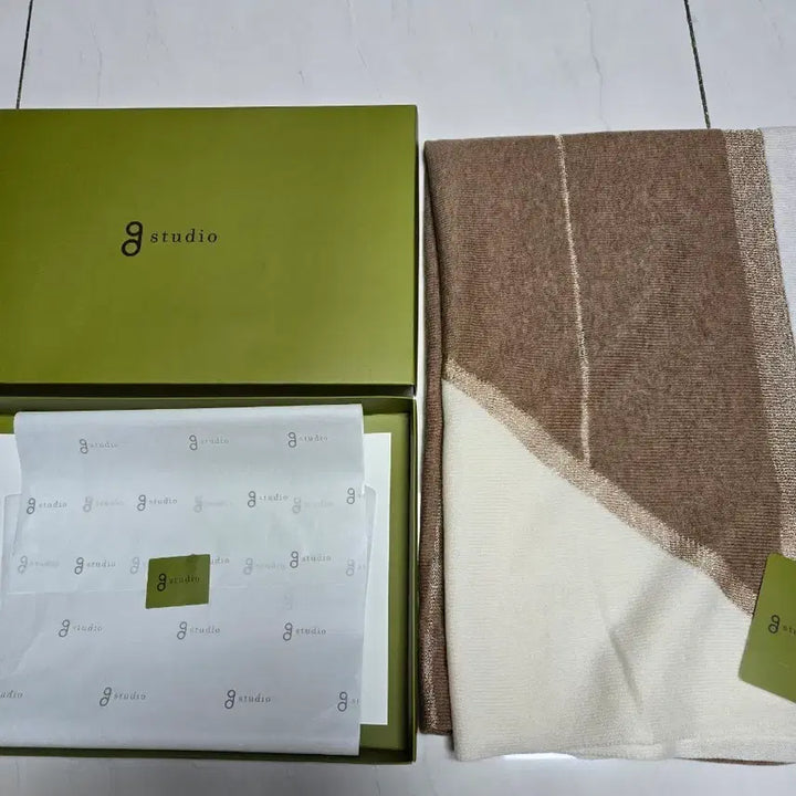 [BUNJANG] G Studio Wool Cashmere Scarf / 지스튜디오  울캐시머플러 새제품