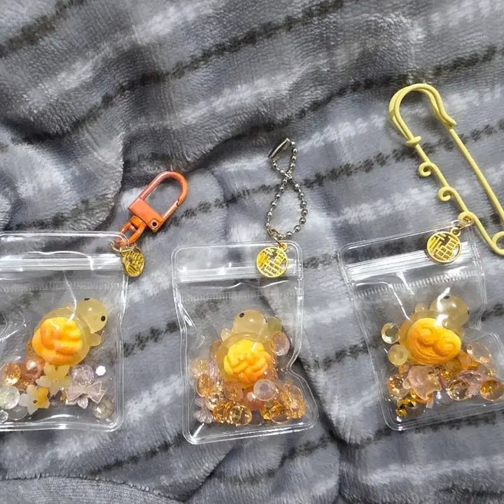 [BUNJANG] Handmade Lucky Turtle Keychain / 핸드메이드 행운 거북이 키링