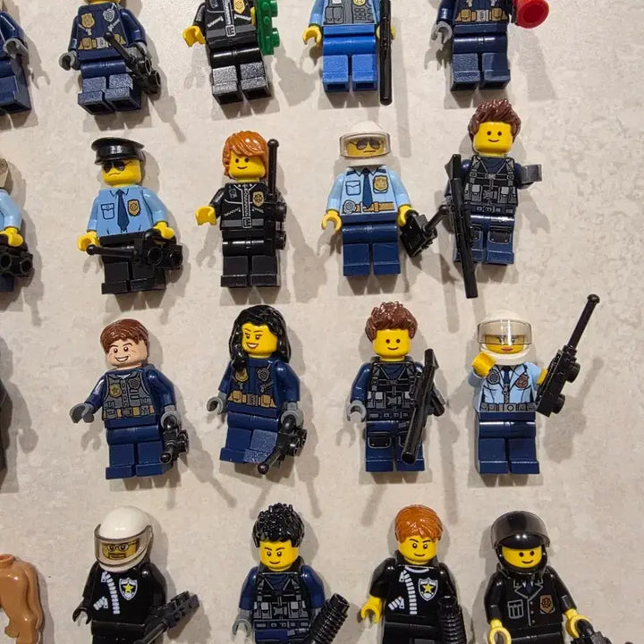 [BUNJANG] Lego City Policeman Minifigure Bundle Set / 레고 시티 경찰관 미니피규어 일괄 판매