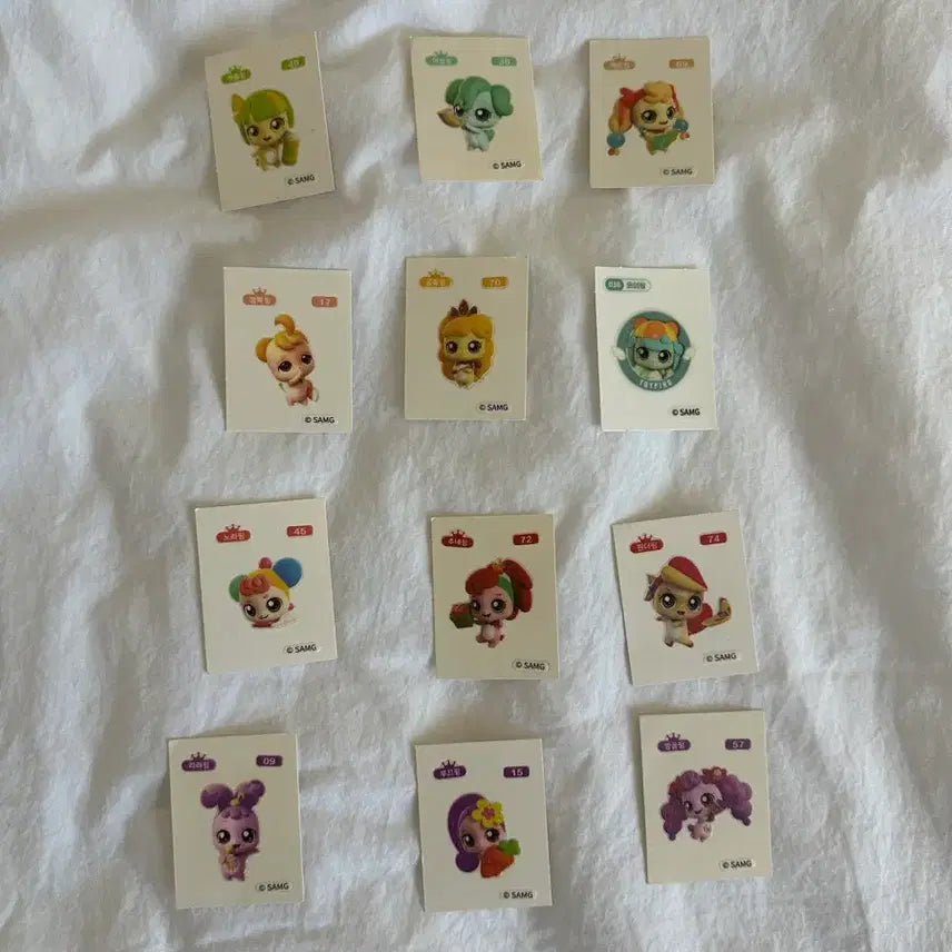 [BUNJANG] TINYPING Sticker Sealed/Unsealed / (뒤에더있음) 티니핑 띠부씰 양도