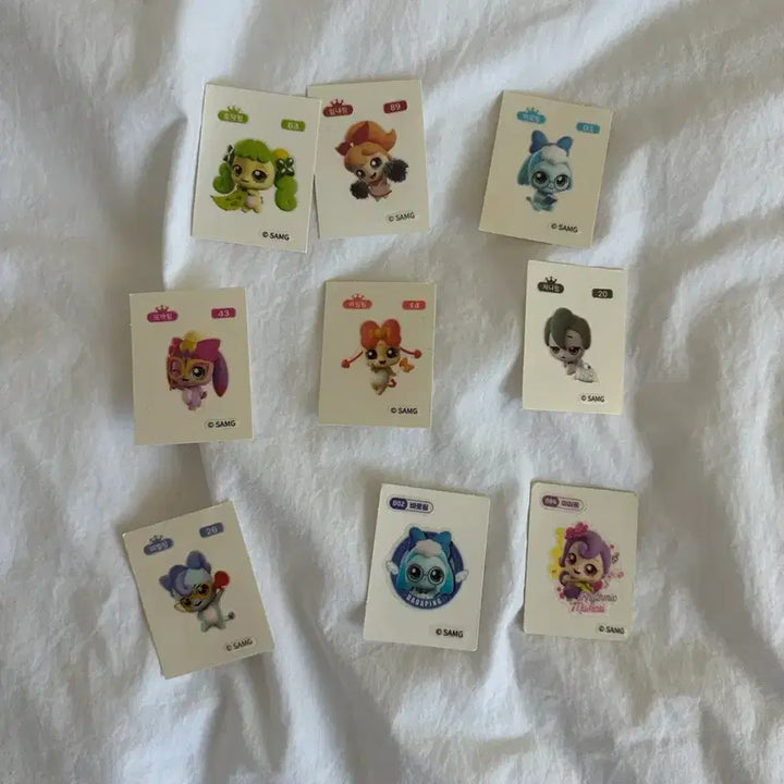 [BUNJANG] TINYPING Sticker Sealed/Unsealed / (뒤에더있음) 티니핑 띠부씰 양도