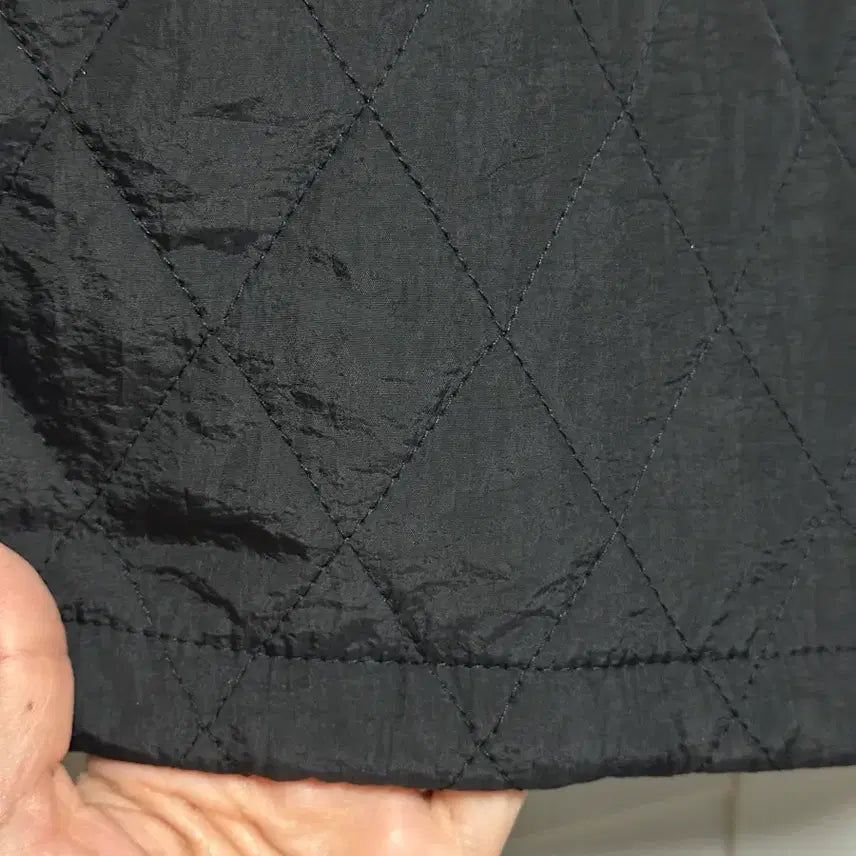 [BUNJANG] Black Quilted Crop Jacket / #새상품 : 누빔자켓 크롭 숏 스트링 블랙