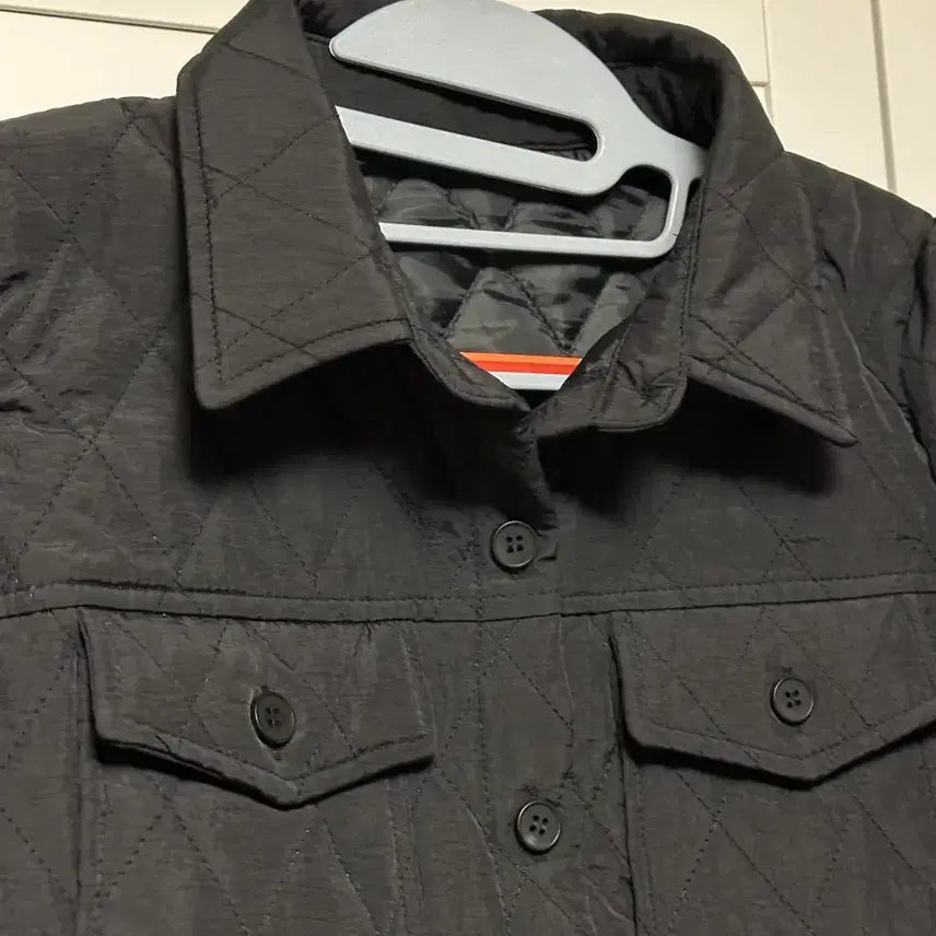 [BUNJANG] Black Quilted Crop Jacket / #새상품 : 누빔자켓 크롭 숏 스트링 블랙