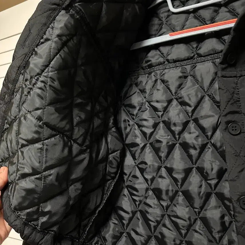 [BUNJANG] Black Quilted Crop Jacket / #새상품 : 누빔자켓 크롭 숏 스트링 블랙