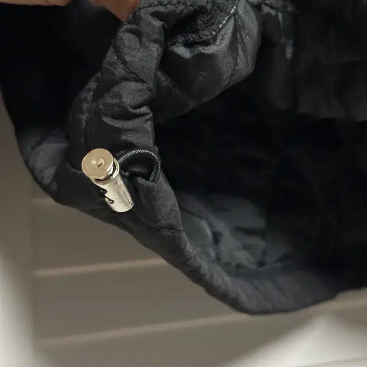 [BUNJANG] Black Quilted Crop Jacket / #새상품 : 누빔자켓 크롭 숏 스트링 블랙