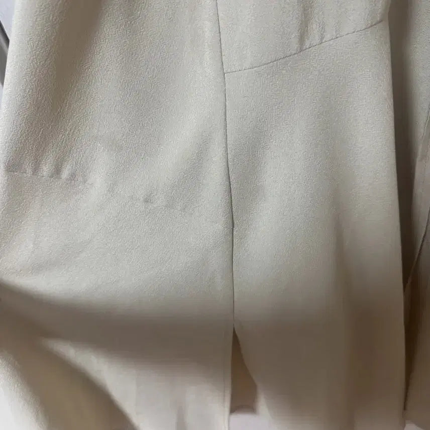 [BUNJANG] SJSJ Ivory Strap Dress / 한섬 SJSJ 아이보리색 끈 원피스