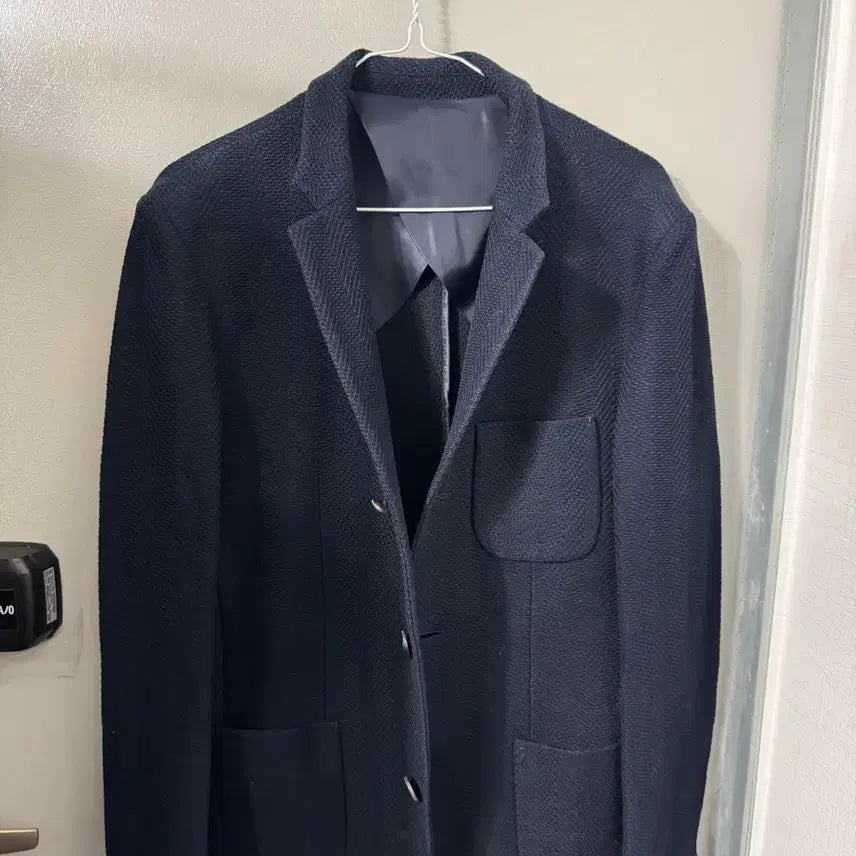 [BUNJANG] Wooyoungmi 100 Knit Blazer Sport Coat / 솔리드옴므 우영미 100 니트 블레이저 스포츠코트 (거의새것!)