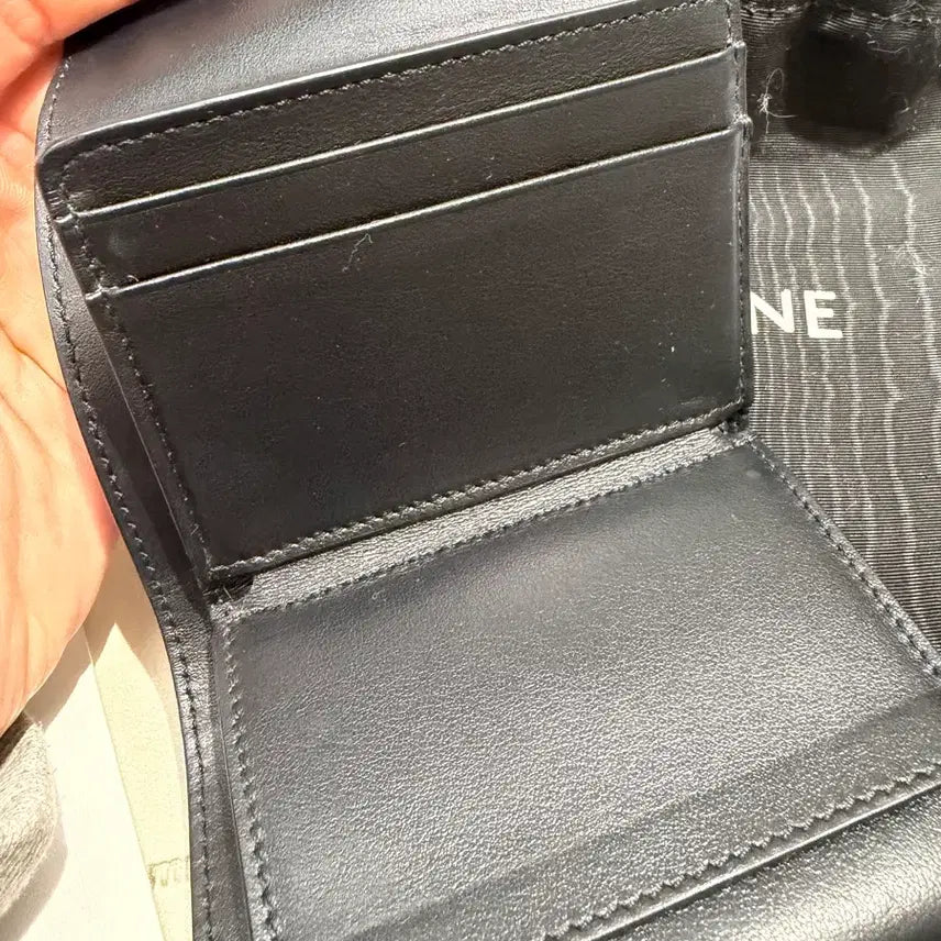 [BUNJANG] Celine Triomphe Lambskin Flap Wallet / 셀린 트리옹프 램스킨 플랩 반지갑