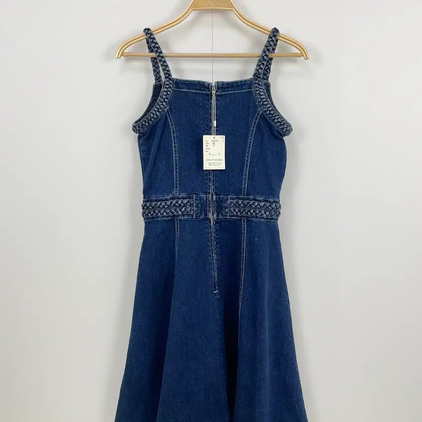 [BUNJANG] EmiriaWiz Braided Denim Mini Dress / 에미리아위즈(EmiriaWiz) 브레이디드 데님 미니 원피스