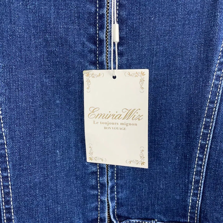 [BUNJANG] EmiriaWiz Braided Denim Mini Dress / 에미리아위즈(EmiriaWiz) 브레이디드 데님 미니 원피스