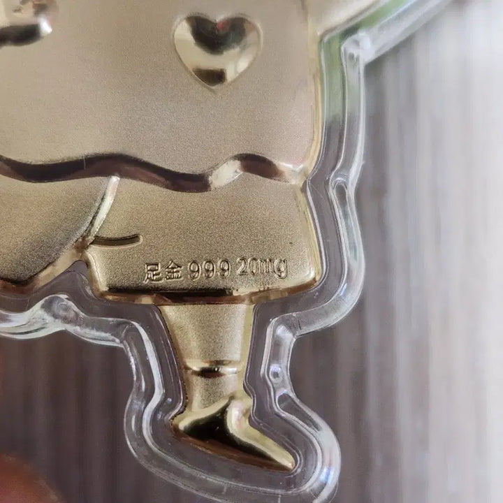 [BUNJANG] Hello Kitty 20mg Pure Gold Keyring / 헬로키티 2종  순금 20mg 키링, 핸드폰 스트랩 세트