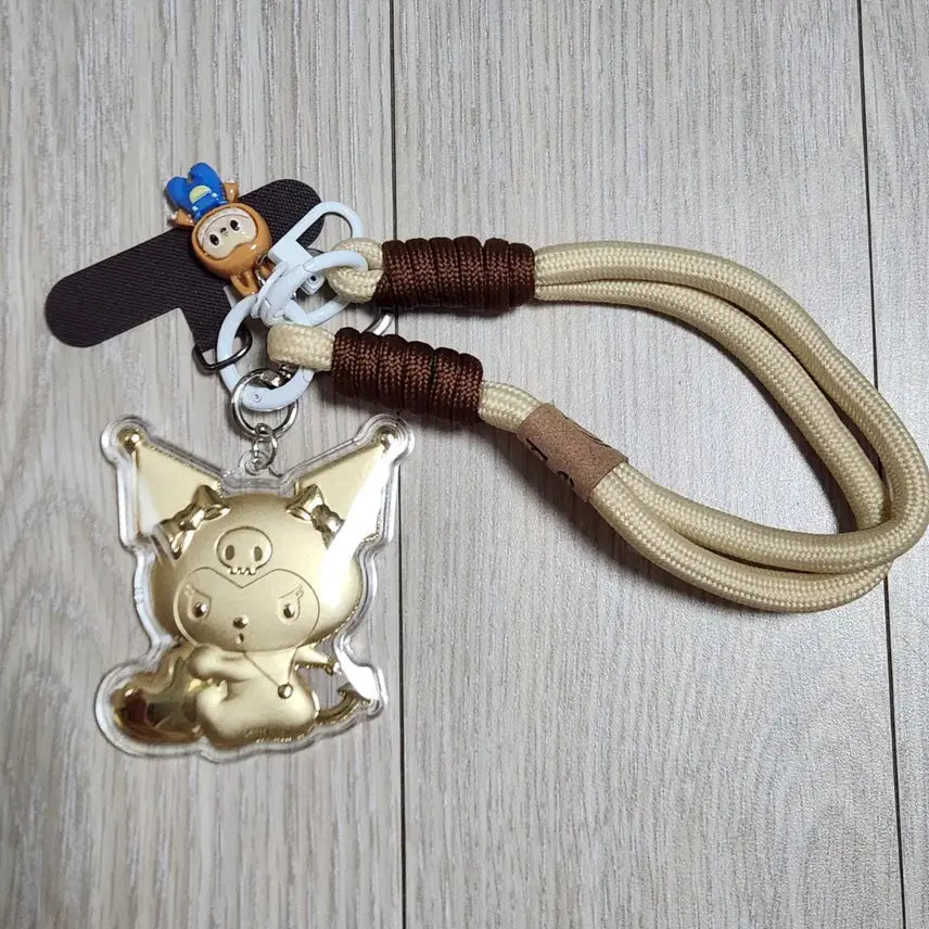 [BUNJANG] Hello Kitty 20mg Pure Gold Keyring / 헬로키티 2종  순금 20mg 키링, 핸드폰 스트랩 세트