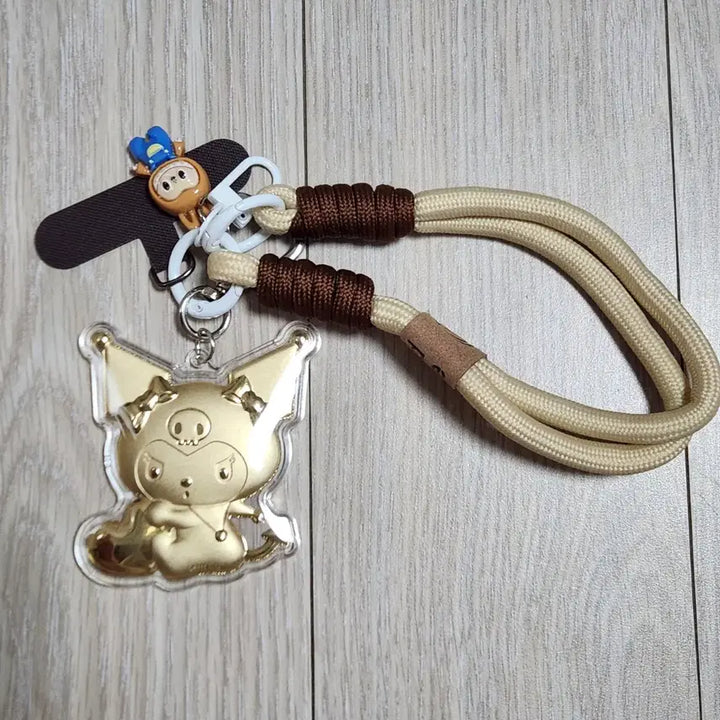 [BUNJANG] Hello Kitty 20mg Pure Gold Keyring / 헬로키티 2종  순금 20mg 키링, 핸드폰 스트랩 세트