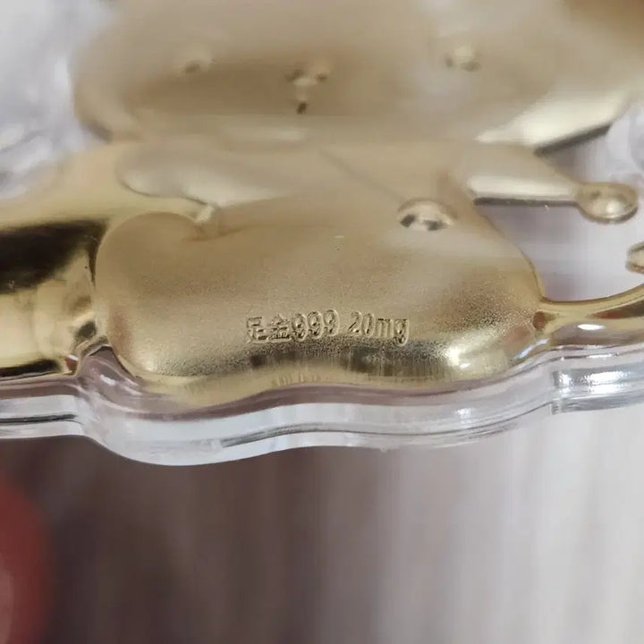 [BUNJANG] Hello Kitty 20mg Pure Gold Keyring / 헬로키티 2종  순금 20mg 키링, 핸드폰 스트랩 세트