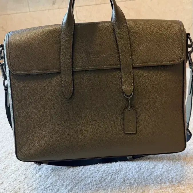 [BUNJANG] Coach Sullivan Briefcase / COACH 설리반 포트폴리오 브리프 서류가방 (코치)_올리브