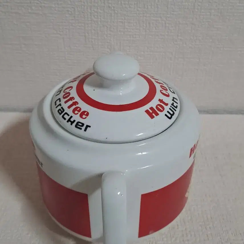 [BUNJANG] Retro Coffee Sugar Pot Antique Interior Decoration Item / 레트로 커피 [ 슈가팟 ]  앤틱 인테리어 장식품