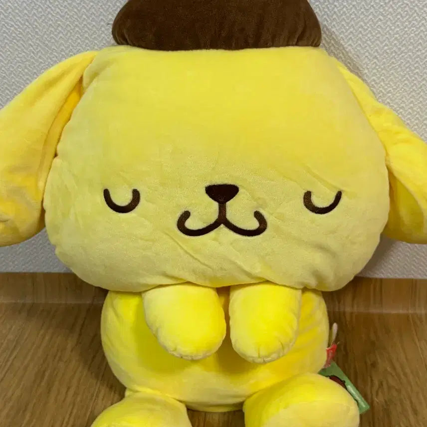 [BUNJANG] Sanrio 2018 Lotteria Pompompurin Doll Cushion / 고전) 2018 산리오 롯데리아 폼폼푸린 인형 쿠션