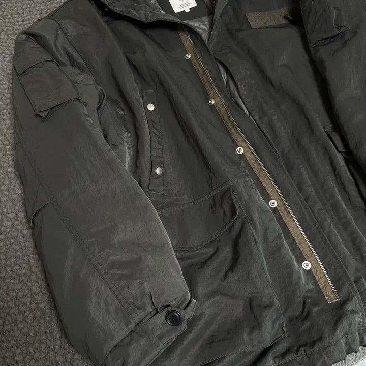 [BUNJANG] Envelope Modspaka Charcoal Olive 4 / 엔벨로프 모즈파카 차콜올리브 4