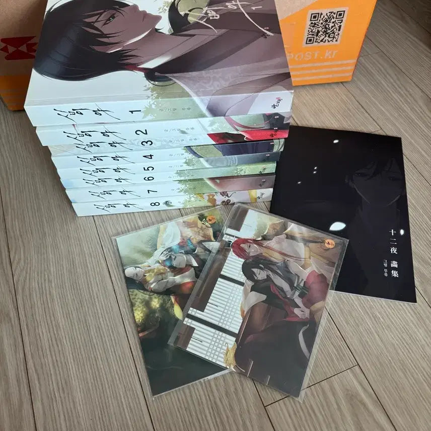 [BUNJANG] Mulu 10:12 Postcard Set / 무류님 십이야 1-8(엽서, 화보집 포함)