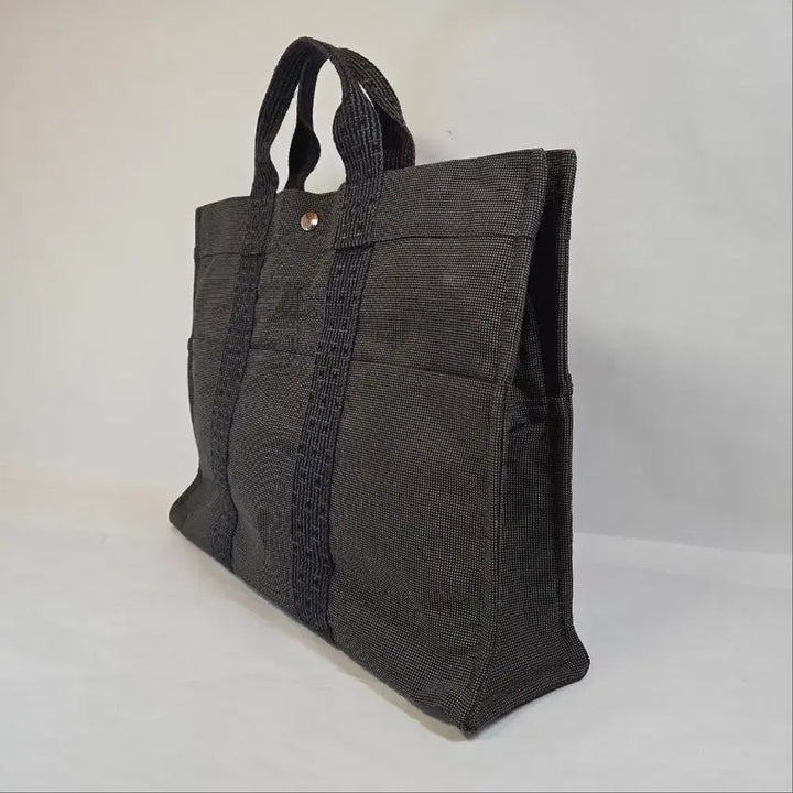 [BUNJANG] Hermès Aline Foulle Tout MM Gray Tote Bag / 에르메스 에일라인 후루토MM 그레이 22177