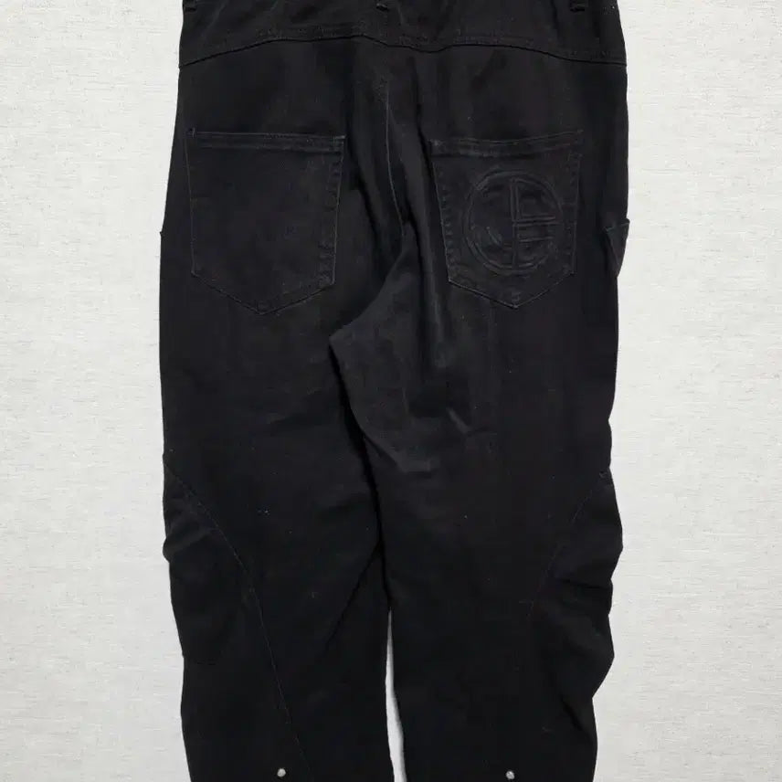 [BUNJANG] ADWS Curved Cargo Pants Black / 에이디더블유에스 입체 포켓 커브드 카고 팬츠 블랙