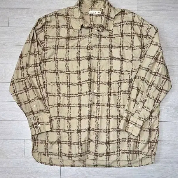 [BUNJANG] Uniqlo x Marni Collaboration Check Pattern Oversized Shirt XXL / 유니클로 마르니 셔츠XXL