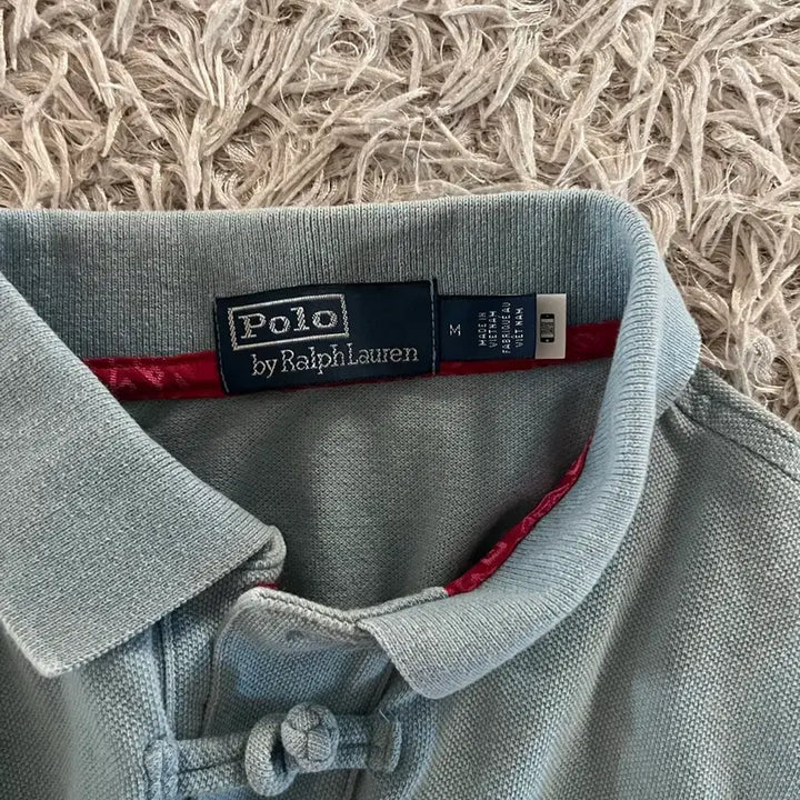 [BUNJANG] Polo Ralph Lauren China Collar Polo Shirt / 폴로 랄프로렌 clot 차이나 칼라 반팔 폴로셔츠