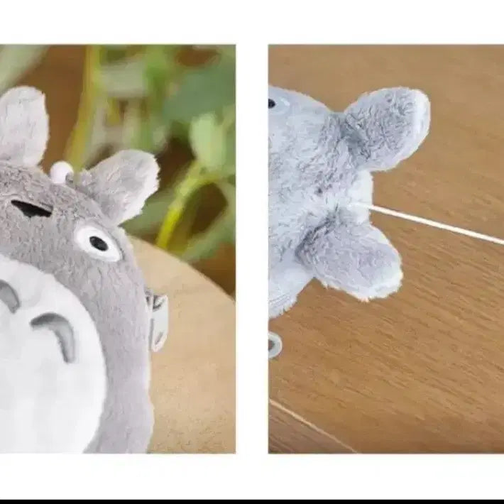 [BUNJANG] Ghibli Totoro Plush Relpass Case Card Wallet / 이웃집토토로 봉제인형 릴패스 케이스 동전 교통 카드지갑 지브리(새상품)