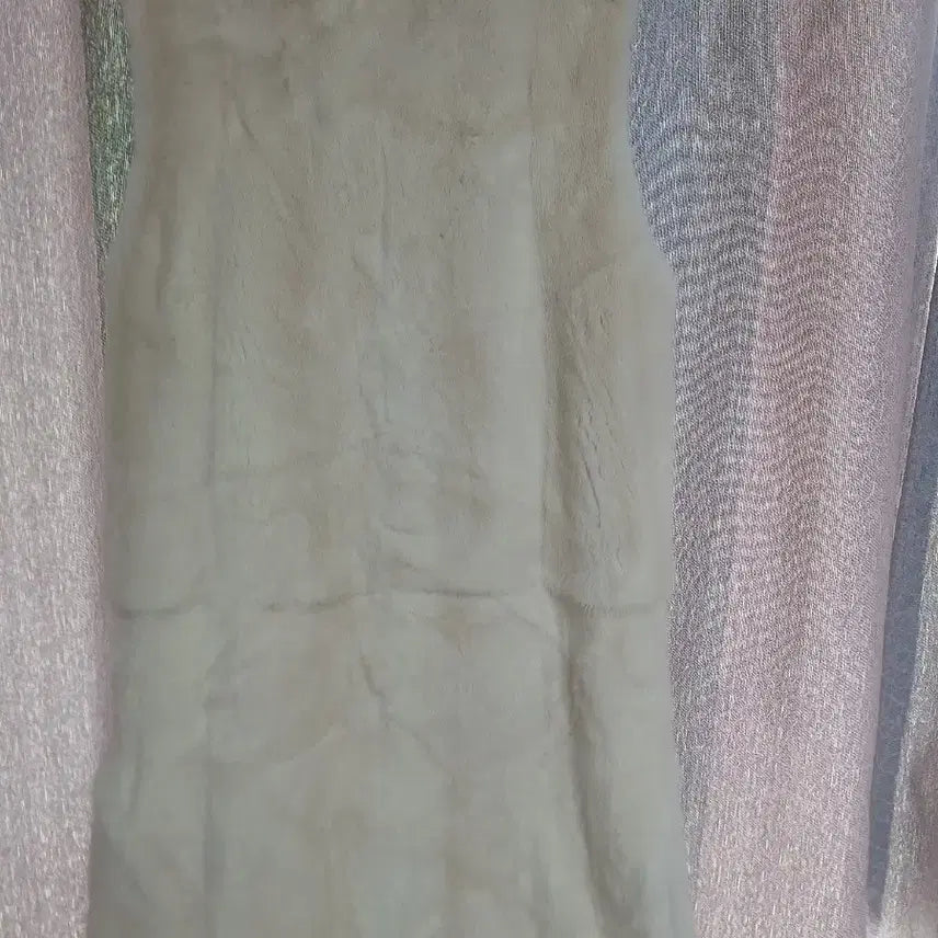 [BUNJANG] Doho Mink Vest Ivory 55/Small 66 / 도호  밍크 베스트 아이보리색  55/작은66