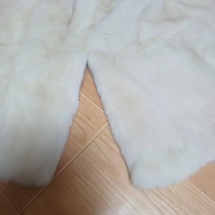 [BUNJANG] Doho Mink Vest Ivory 55/Small 66 / 도호  밍크 베스트 아이보리색  55/작은66