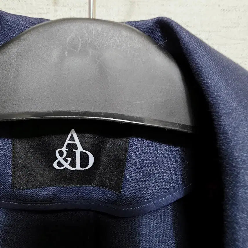 [BUNJANG] A&D Navy Short Sleeve Crop Jacket / A&D 네이비 반팔 크롭 자켓