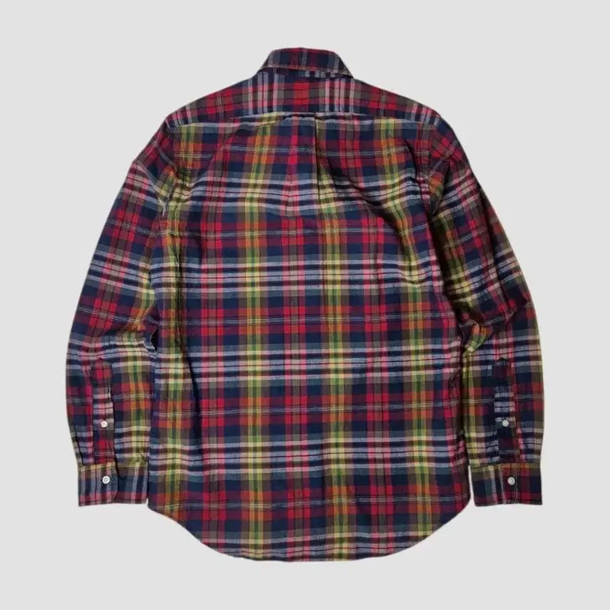 [BUNJANG] Polo Ralph Lauren Madras Check Shirt / 폴로 랄프로렌 신형 마드라스 체크셔츠 QR S
