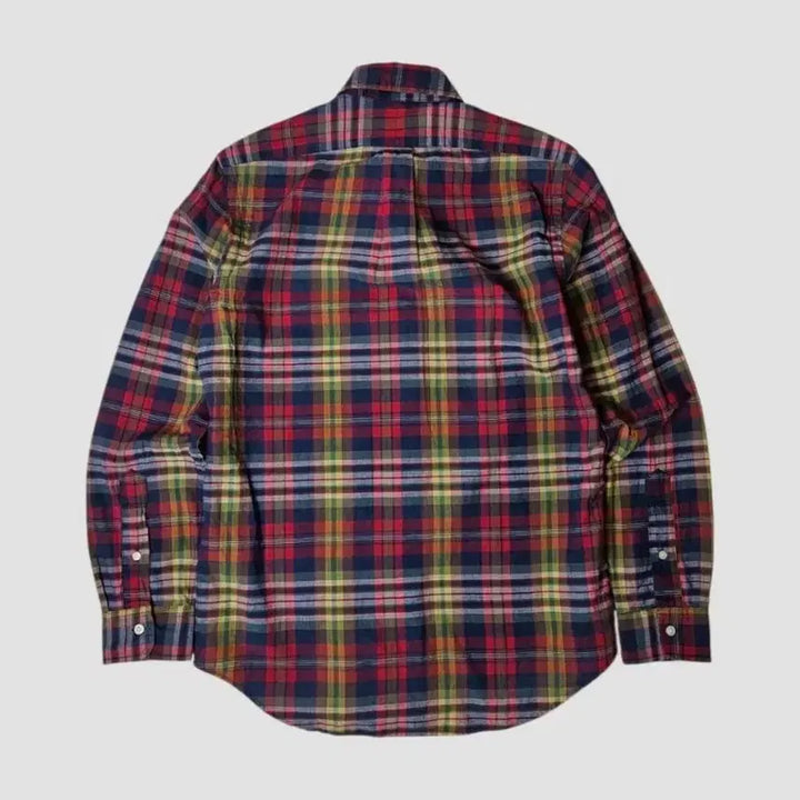 [BUNJANG] Polo Ralph Lauren Madras Check Shirt / 폴로 랄프로렌 신형 마드라스 체크셔츠 QR S