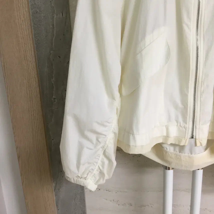[BUNJANG] Gcut 22 Shirring Zip-Up Jacket / gcut 지컷 22 셔링 집업 자켓 85