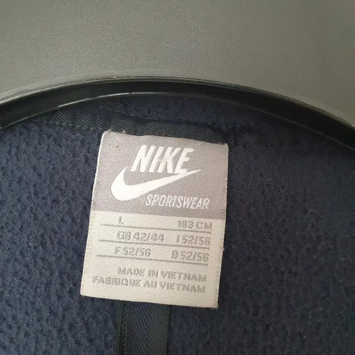 [BUNJANG] Nike Fleece Windbreaker Jacket L / 나이키 후리스 바람막이 점퍼 L