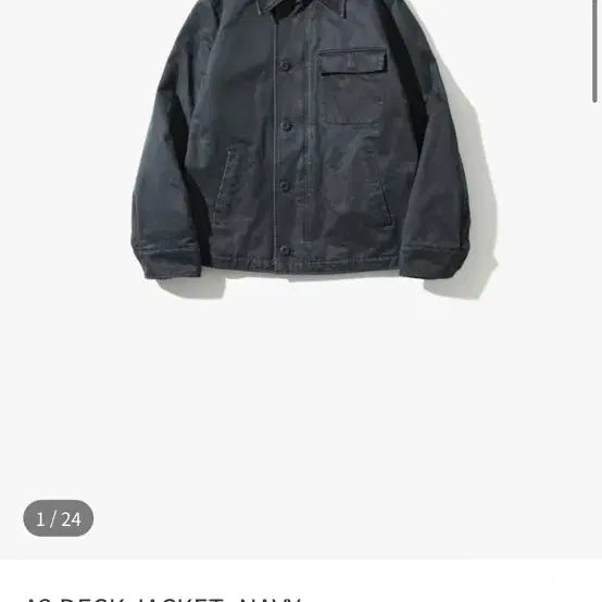 [BUNJANG] AutomatiC for the People Deck Jacket Navy / 2사이즈) 오토메틱포더피플 덱 자켓 navy