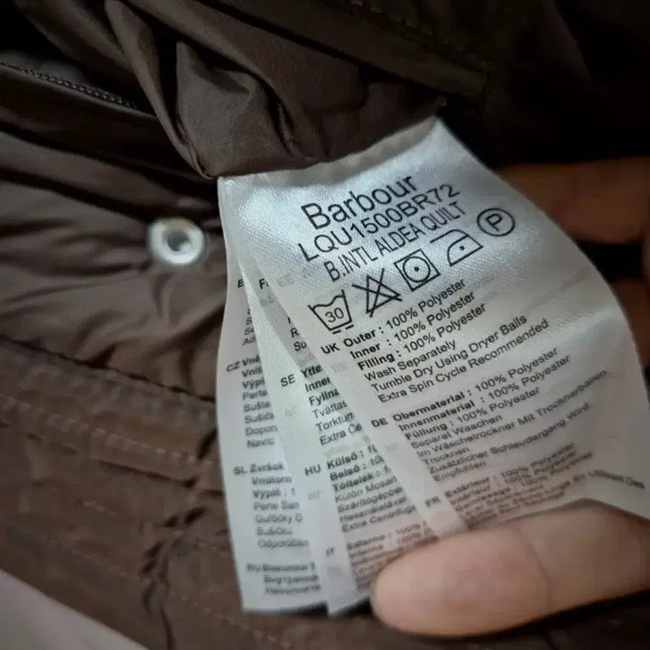 [BUNJANG] Barbour International Aldea Long Padded Coat / BARBOUR 바버 인터내셔널 알데아 롱패딩