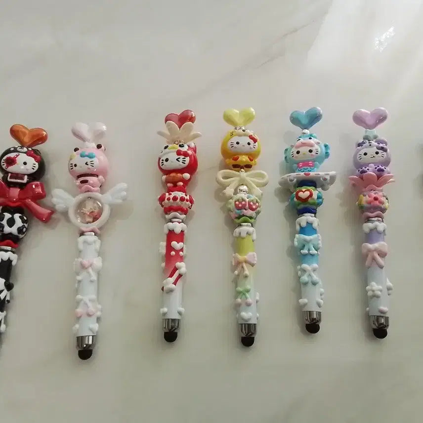 [BUNJANG] Hello Kitty Character Touch Pen / 헬로키티 캐릭터 터치 볼펜