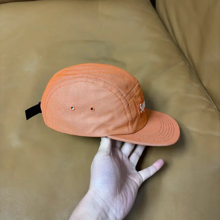 [BUNJANG] Supreme Camp Cap Orange / 슈프림 캠프캡 모자 박스로고 오렌지
