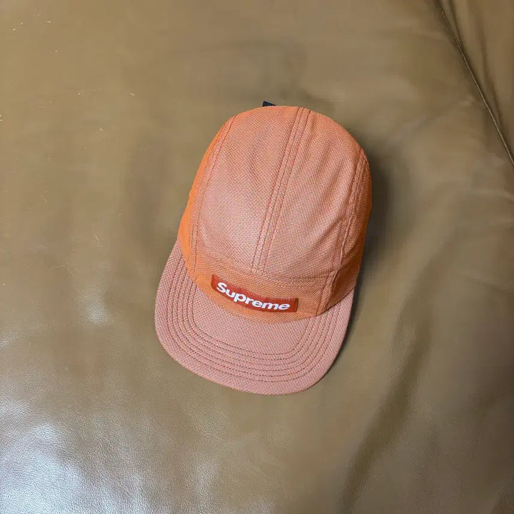 [BUNJANG] Supreme Camp Cap Orange / 슈프림 캠프캡 모자 박스로고 오렌지