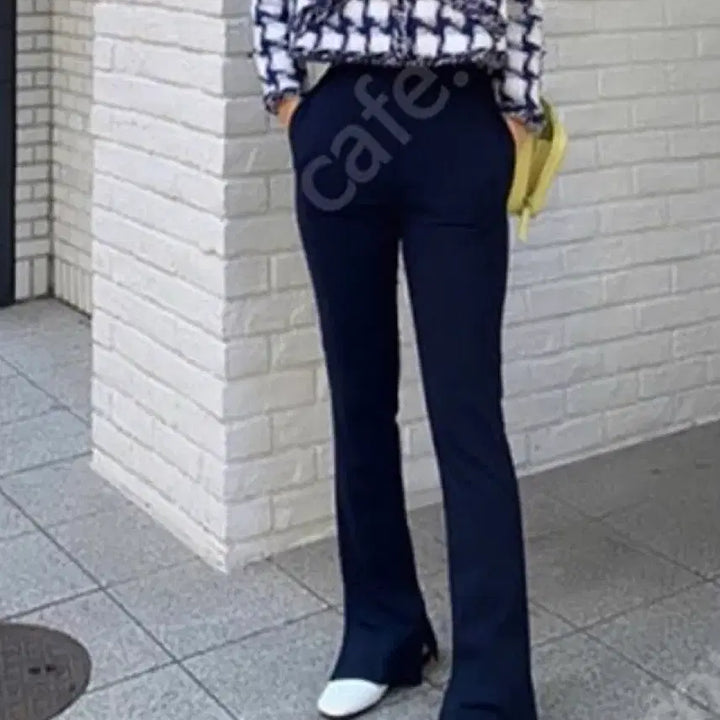 [BUNJANG] Kang Sisters Magic Slacks - Navy - Women&