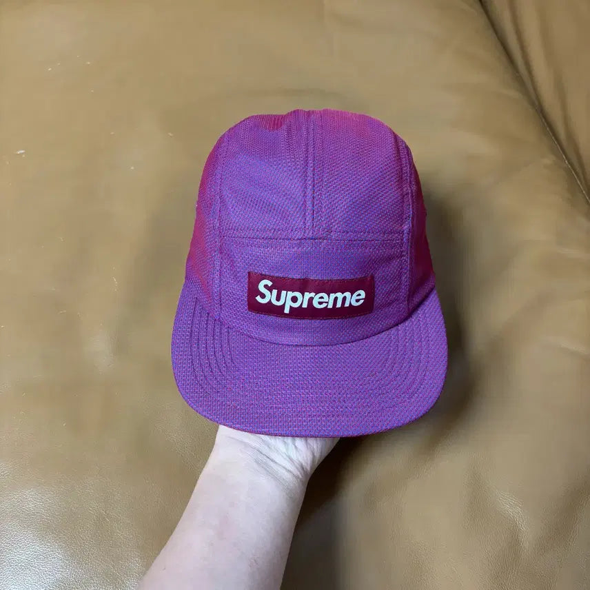 [BUNJANG] Supreme Camp Cap Hat Box Logo Purple / 슈프림 캠프캡 모자 박스로고 퍼플
