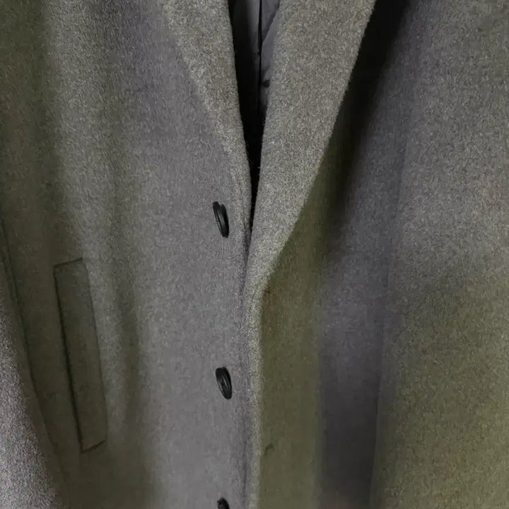 [BUNJANG] Musinsa Standard Cashmere Blend Oversized Single Coat - 2XL - Taupe / 무탠다드 캐시미어 블렌드 오버핏 싱글코트 2XL 토프