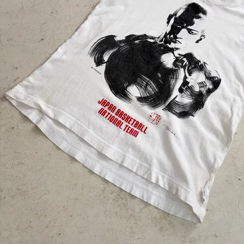 [BUNJANG] Mizuno x Slam Dunk Vintage Sleeveless Shirt / 00s 미즈노와 기린x슬램덩크 빈티지 슬리브리스