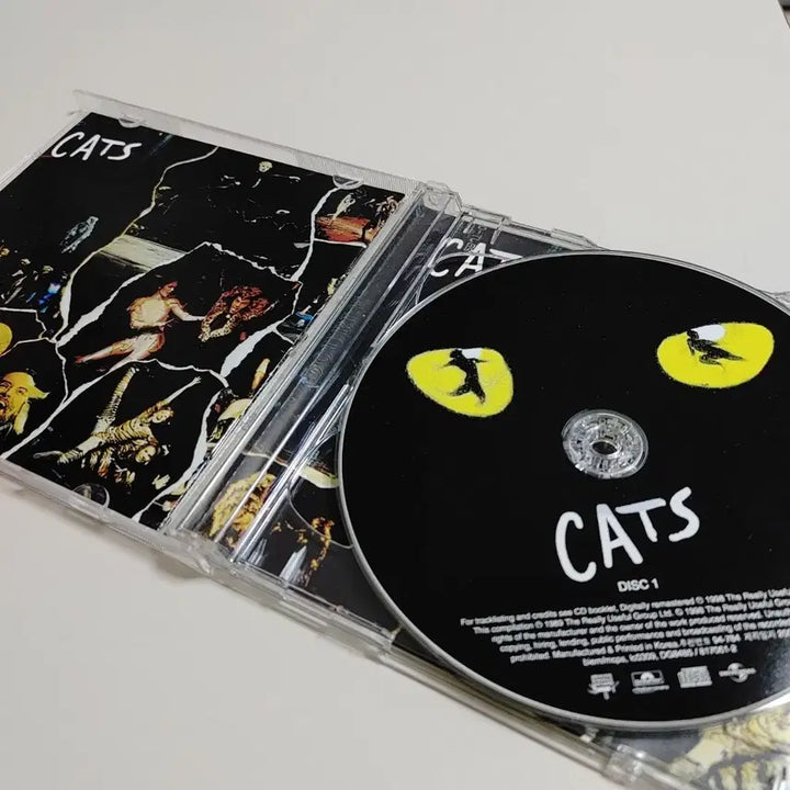 [BUNJANG] Musical CATS OST 2CD / 뮤지컬 캣츠 (CATS) OST 2CD
