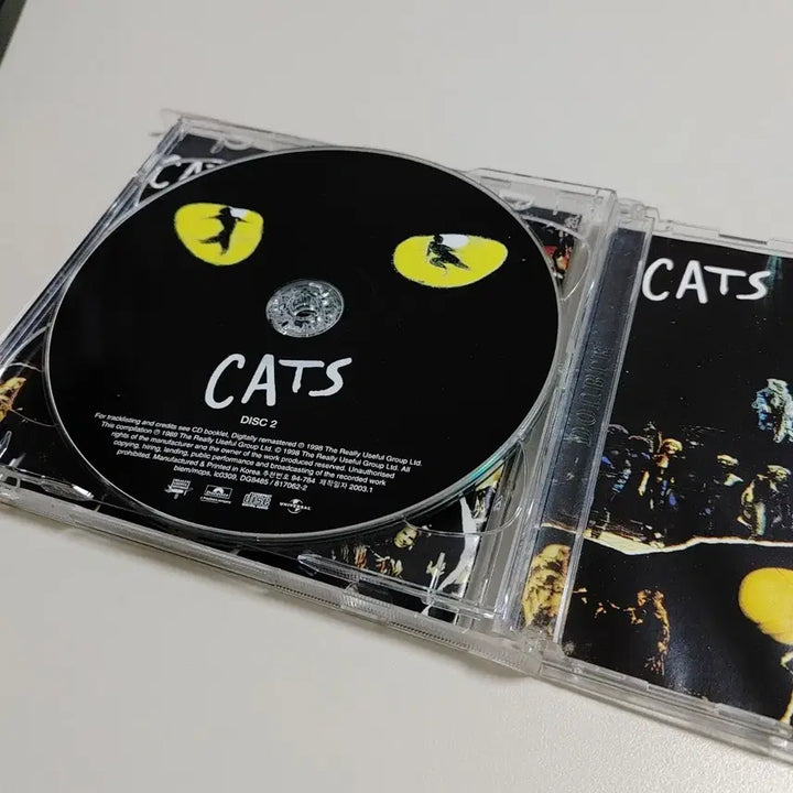[BUNJANG] Musical CATS OST 2CD / 뮤지컬 캣츠 (CATS) OST 2CD
